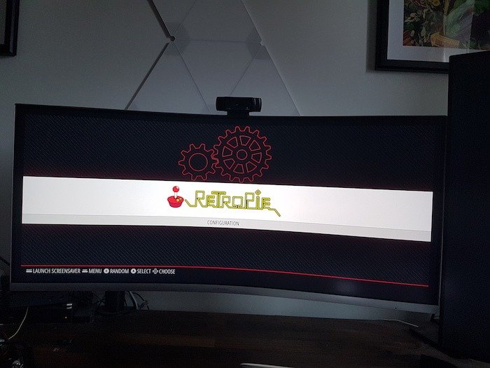 RetroPie running on Raspberry Pi 4