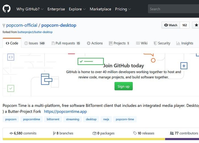 Popcorntime Github