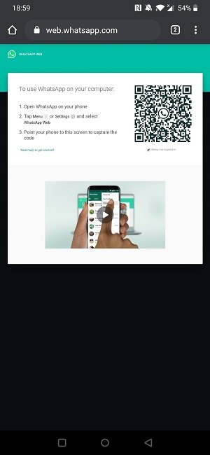 Whatsapp Two Accounts Scan Code