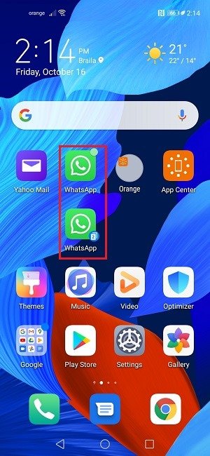 Whatsapp Two Accounts Twin Apps Home Screen