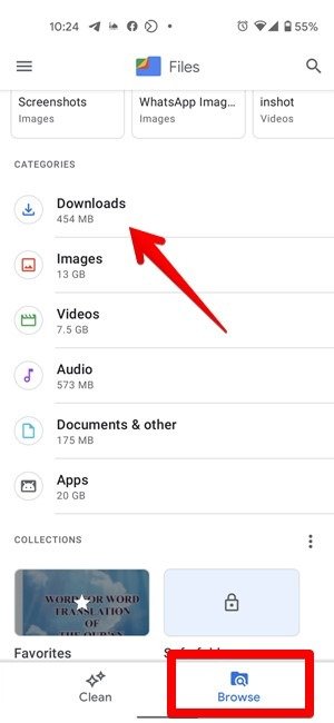 Android Downloads Folder Files By Google