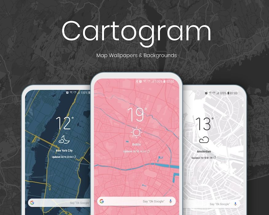 Cartogram Live Wallpapers Android