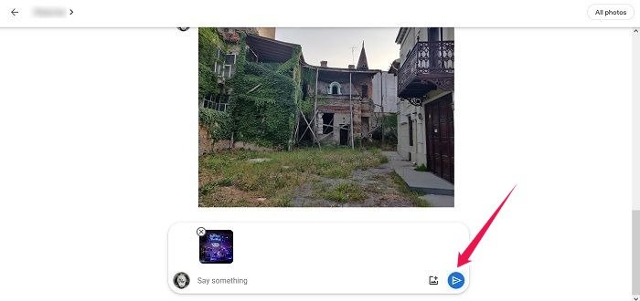 Как отключить обмен ссылками в фотографиях Google